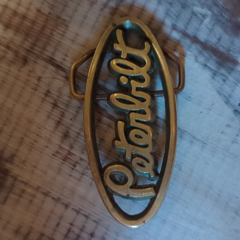 Peterbilt belt buckle